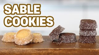 Classic Sablé Cookie Recipe  Ready for a butter cookie [upl. by Lachlan]