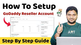 How to Setup GoDaddy Reseller Account  GoDaddy Reseller [upl. by Ja]