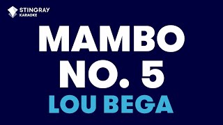 Lou Bega  Mambo No 5 A Little Bit of Karaoke with Lyrics [upl. by Cailly275]