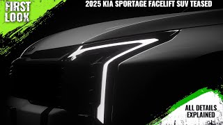 2025 Kia Sportage Facelift SUV Teased Ahead Of November Debut  Explained All Spec Features amp More [upl. by Aiyot]