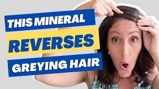 How to Reverse Grey Hair with Copper Supplementation  Premature Greying Treatment [upl. by Norat]