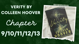 VERITY by Colleen hoover chapter  910111213 [upl. by Capriola]