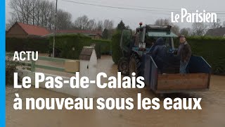 Inondations  le PasdeCalais en vigilance rouge [upl. by Hillell]