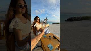 Sunsiyam Olhuveli Maldives  Romance Island Bar Sunset Views [upl. by Jamaal236]