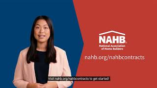 NAHB Member Benefits  Contracts [upl. by Sholley]