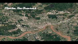 Thirty Years of Deforestation in New Brunswick [upl. by Yrian]