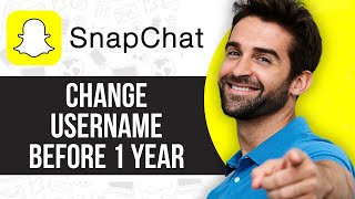 How To Change Snapchat Username Before 1 Year [upl. by Gruchot]