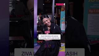 Ziva Magnolya Kasih Tutorial Riffs and Runs shorts [upl. by Ettevad]