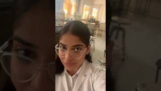 MBBS LIFE  Lab  college  vlog vlog college [upl. by Nonnahc]