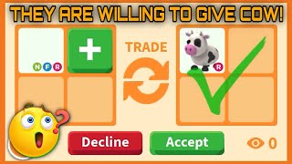 OH NO 😭 I DID A BAD DECISION ON THIS COW 😢  HUGE WIN FOR MY NEON TOUCAN 🤑 in Adopt me [upl. by Aneetsyrk]