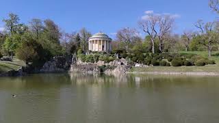 Schloss Esterházy Eisenstadt Burgenland Leopoldinentempel Ostersonntag 2022 Park Spaziergang Teich [upl. by Almond]