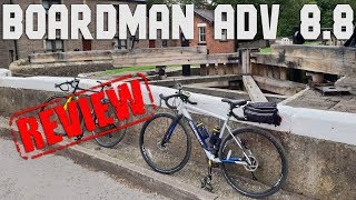 Boardman 88 ADV Bike honest review and short ride in the rain [upl. by Ohara]