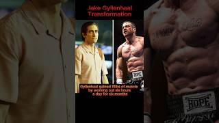 Jake Gyllenhaal transformation jakegyllenhaal trending southpaw viralreels [upl. by Alegnat]