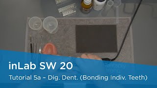 inLab SW 20 Tutorial 5a – Digital Dentures Bonding Individual Teeth [upl. by Icyaj]