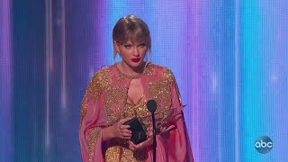 Taylor Swift Wins Artist of the Year at the 2019 AMAs  The American Music Awards [upl. by Inohtna437]