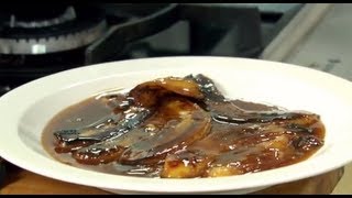 Caramelised Bananas with Butterscotch Rum Sauce  Valentine Warner [upl. by Idihsar]