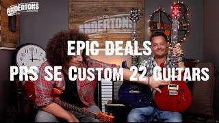 EPIC DEALS  PRS SE Custom 22 Guitars [upl. by Daeriam224]