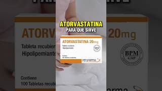 Atorvastatina qué es y para qué sirve farmacologia farmacia medicamentos medicina [upl. by Atlanta]