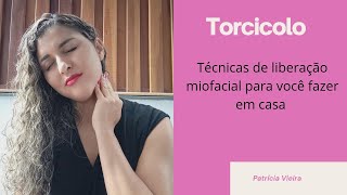 Torcicolo  técnica de liberação miofacial [upl. by Malinin869]