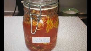 Kimchi  fermentierter Chinakohl [upl. by Rhodia4]