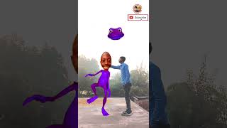 Red fatty alien red dancing alien pink frong dancing head matching funny video 🙏 short vfx yt [upl. by Aerdno]