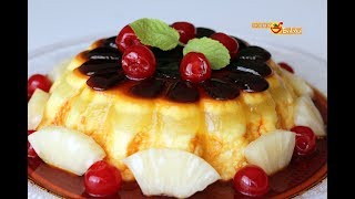 Falso flan de piña 🍍🍍  La Cocina de Enloqui [upl. by Aihsemot]