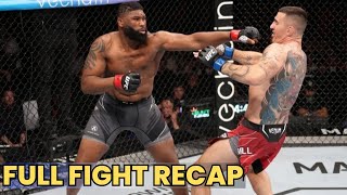 Tom Aspinall vs Curtis Blaydes 1  Full Fight Recap [upl. by Neelasor979]