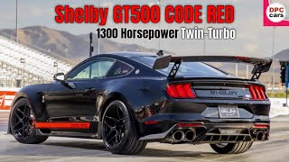 Ford Mustang Shelby GT500 CODE RED Twin Turbo Limited Production Edition [upl. by Nonnaehr438]