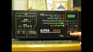 Alpha 9500 Amplifier [upl. by Elleinad]