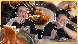 We have just found the best Omakase Restaurant in Singapore  Get Busy Ep 33 [upl. by Inverson]