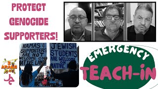 How To Make Supporters of Israels Genocide Feel Safe on Campus  Emergency TeachIn S48 EP1 [upl. by Eydnarb]