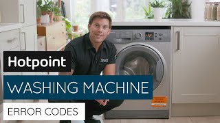 Washing machine Error codes  by Hotpoint [upl. by Ploch]