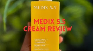 MEDIX 55 CREAM REVIEW [upl. by Francisco]