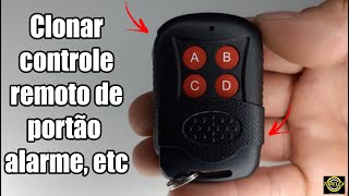 COMO DUPLICAR CONTROLE REMOTO [upl. by Osman]