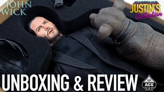 John Wick Keanu Reeves Ace Toyz 16 Scale Figure Unboxing amp Review [upl. by Simmie421]