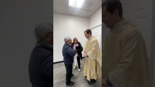 🔔Padre Adam Kotas🔔Llegando✨💖⛪Saludando y Compartiendo✝️✨✝️en el SANTUAR10 DE SAN BEN1T0✨💖⛪ [upl. by Consuela983]