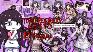 Tokyo Revengers react to FYN as Mikan Tsumiki  3  Read description [upl. by Evelina757]