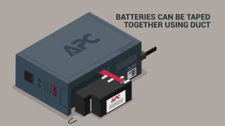 APC Replacement Battery  RBC7 RBC6 RBC2 Battery Replacement [upl. by Loree353]