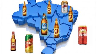 CERVEJAS MAIS VENDIDAS NO BRASIL CERVEJAS MAIS CONSUMIDA EM CADA ESTADO [upl. by Barbarese725]