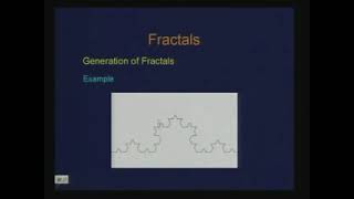 Lec31 Fractals [upl. by Violetta]