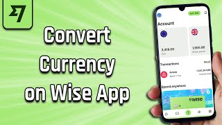 How To Convert Currency on Wise App easy [upl. by Spain656]