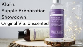 Klairs Supple Preparation Skincare Showdown  Original VS Unscented [upl. by Leventis]