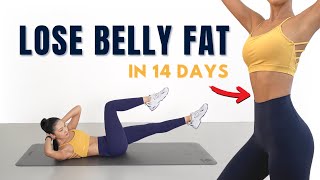 LOSE BELLY FAT in 14 Days  Get a Flat Stomach Burn Belly Fat🔥10 MIN Abs Workout [upl. by Melnick]