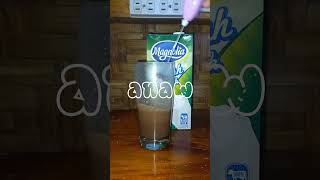 Milo  Milk Iced shorts viral recipe reels [upl. by Olympium725]