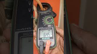 3 phase ampere check  short video electrical [upl. by Gracie357]