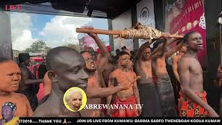 LIVE Final funeral rites of the late Kumawuhene Barimah Asumadu Sakyi Ababio [upl. by Cottle]