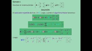 Resolución de Ecuaciones en Diferencias  Sistemas de Ecuaciones Lineales  Teoría Básica [upl. by Mays]