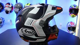 Arai TourX 4 Motorcycle Helmet VISION Orange [upl. by Elinet813]