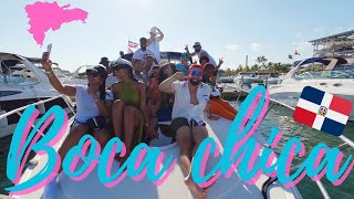 DE PASA DIA EN PLAYA BOCA CHICA 🇩🇴 🏝️ [upl. by Ias]