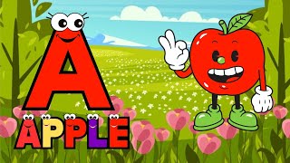 A for apple  अ से अनार  abcd  phonics song  a for apple b for ball c for cat  abcd song  abcde [upl. by Hagan4]